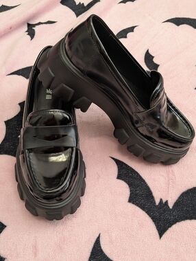 Bar III Black Paz Penny Loafers